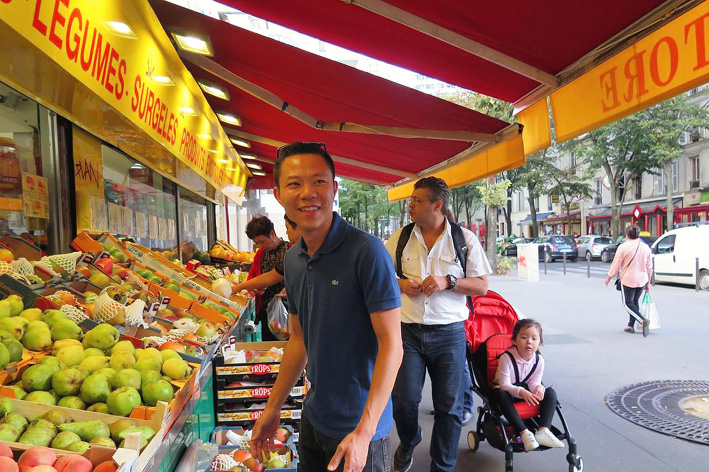 Commerce chinois dans le XIII<sup>e</sup> arrondissement parisien - © Le Parisien