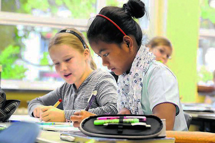 Elèves dans une école allemande - © VDI Nachrichten