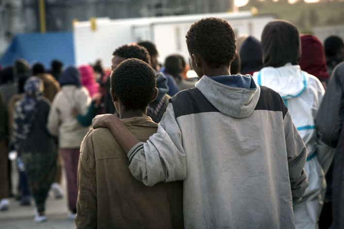 Mineurs étrangers non accompagnés en Italie - © Save the Children