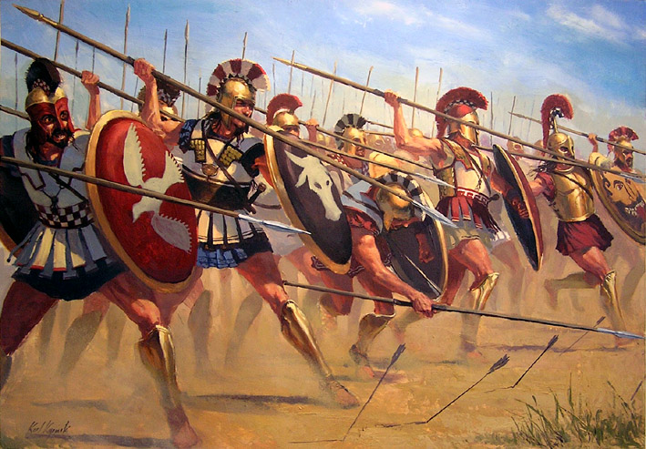 Les hoplites, fantassins des armées hellénistiques - © Strategietotale.com